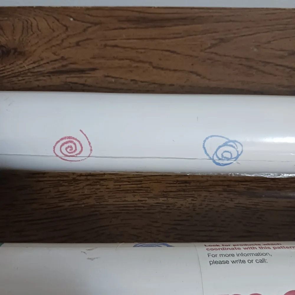MARIMEKKO Vinyl Wallpaper Double Roll Crayon Scribble Youth Kids Room